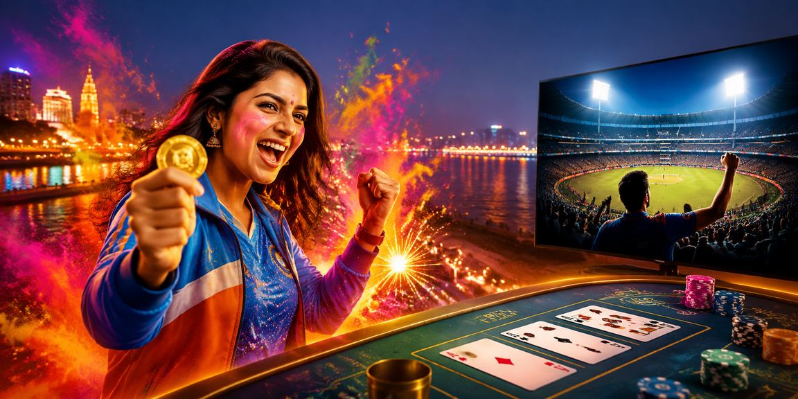 Cricket bat and ball symbolizing IPL cricket season popular among Indian bettors